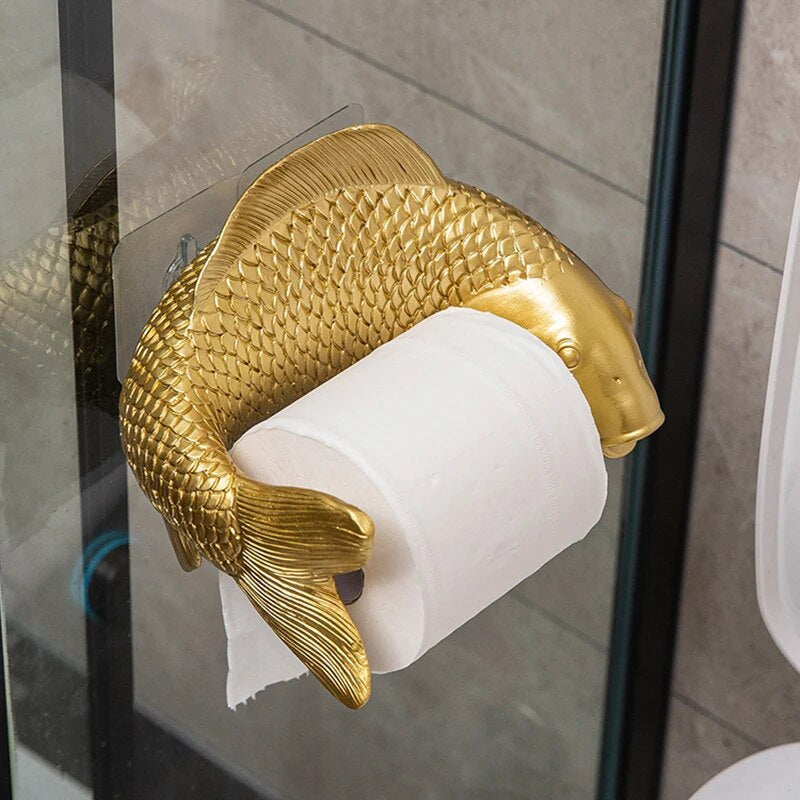 Toilet Paper Roll Holder Creative Personality Toilet Paper Holder-Towel Bars & Hooks-Index Bath