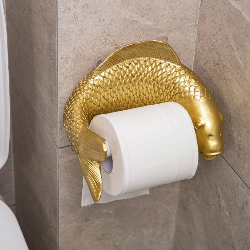 Toilet Paper Roll Holder Creative Personality Toilet Paper Holder-Towel Bars & Hooks-Index Bath