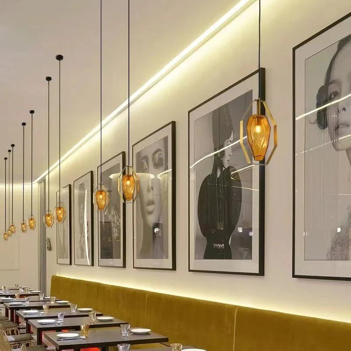 Stone Pendant Light – Modern Designer Suspension