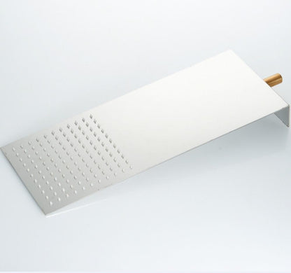 Shower Faucet - Wall Mount Concealed  Ultra Thin  Shower Head