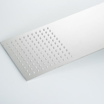 Shower Faucet - Wall Mount Concealed  Ultra Thin  Shower Head