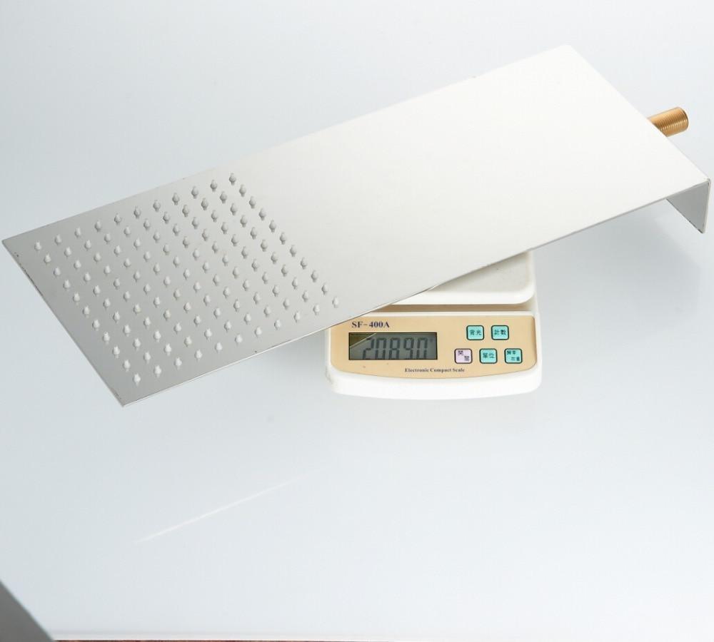 Shower Faucet - Wall Mount Concealed  Ultra Thin  Shower Head