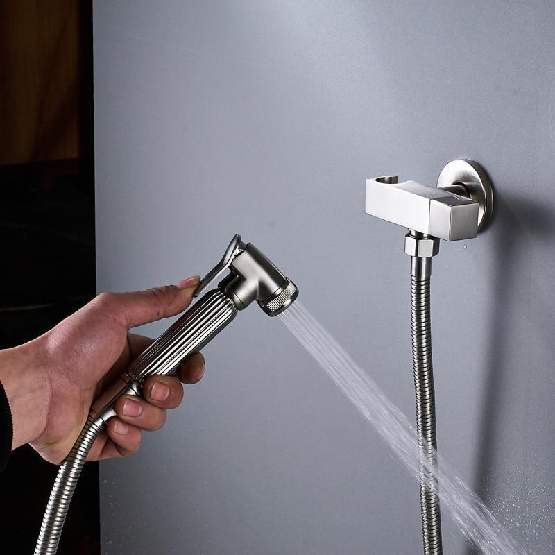 Bidet Faucet - Wall Mounted Single Handle Bidet Sprayer Set