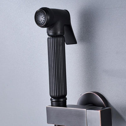 Bidet Faucet - Wall Mounted Single Handle Bidet Sprayer Set