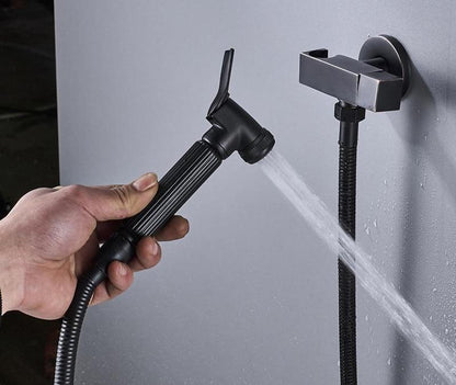 Bidet Faucet - Wall Mounted Single Handle Bidet Sprayer Set