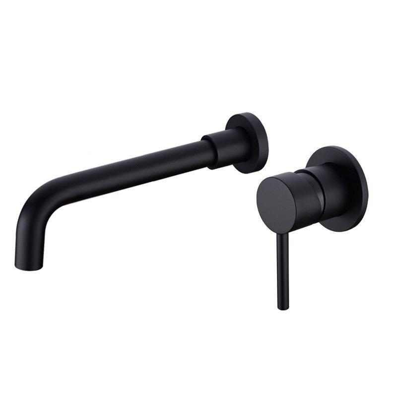 Wall Mounted Faucet Single Handle Bathroom Mixer Tap