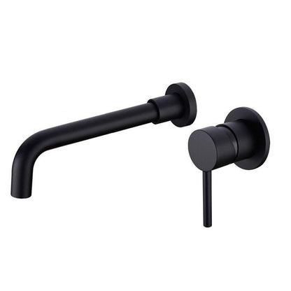 Wall Mounted Faucet Single Handle Bathroom Mixer Tap