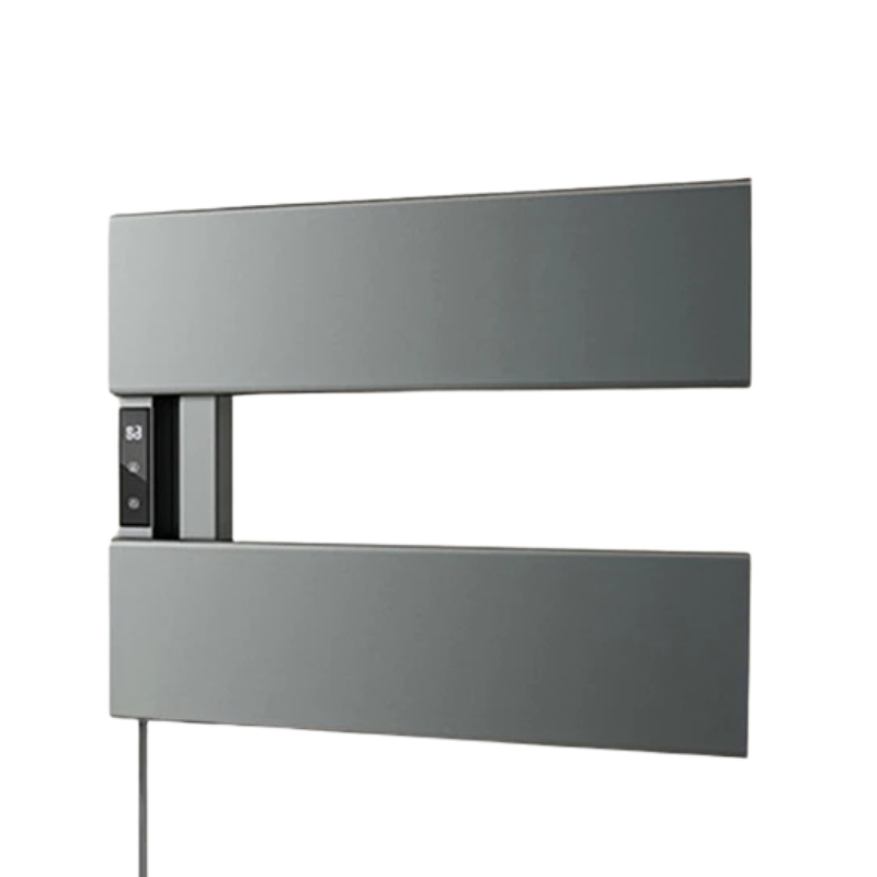 Electric Towel Warmer Wall-Mounted Towel Heater with Built-in Timer, Waterproof Aluminum Towel Warmer for Bathroom-Index Bath