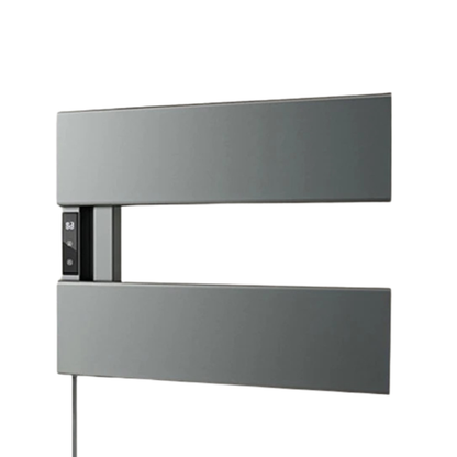 Electric Towel Warmer Wall-Mounted Towel Heater with Built-in Timer, Waterproof Aluminum Towel Warmer for Bathroom-Index Bath