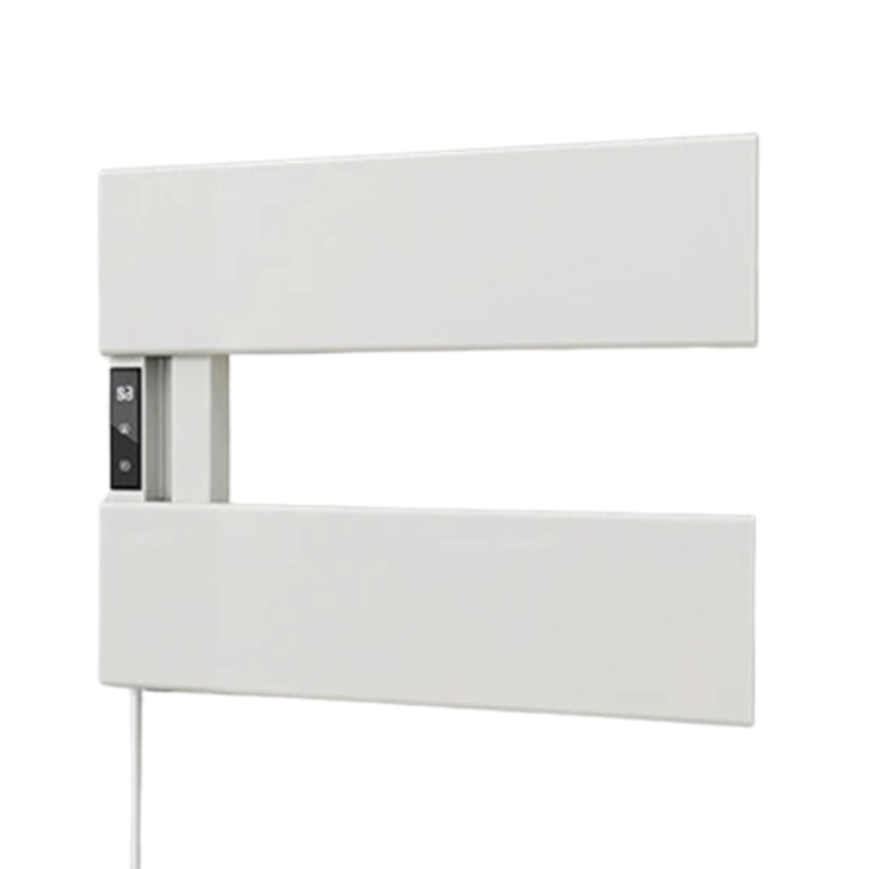 Electric Towel Warmer Wall-Mounted Towel Heater with Built-in Timer, Waterproof Aluminum Towel Warmer for Bathroom-Index Bath