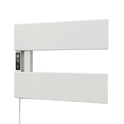 Electric Towel Warmer Wall-Mounted Towel Heater with Built-in Timer, Waterproof Aluminum Towel Warmer for Bathroom-Index Bath